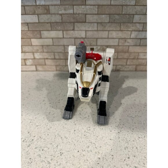 Fisher Price Imaginext Power Rangers White Tiger Zord Action Figure Mattel - Picture 2 of 5